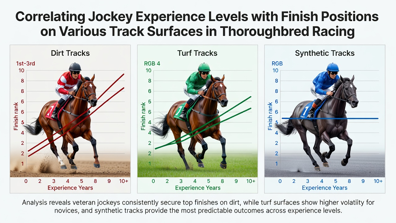 Jockey guiding thoroughbred across dirt track surface during morning training