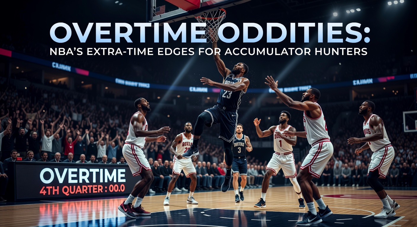 Close-up of NBA scoreboard ticking down in overtime, with players battling for position under the basket