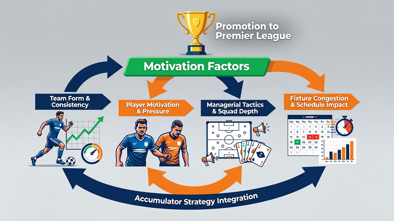 Chart displaying goal scoring trends and win rates for Championship promotion contenders across recent seasons